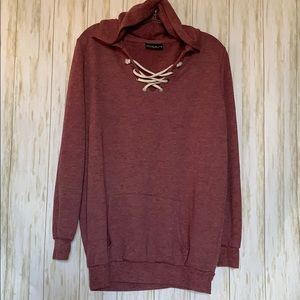 Cotton On V-neck Hoodie
